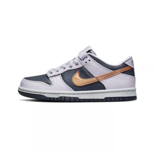 รองเท้าผ้าใบ Nike Dunk Low "Copper Swoosh" ของแท้ 100%