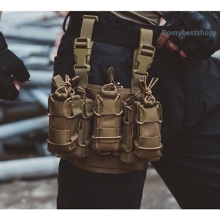 Domybestshop Molle กระเป๋าแพลตฟอร์มกันน้ําสําหรับใส่ขาต้นขา ของผู้ชายถุงภูเขาถุง เอวยุทธวิธีกระเป๋า กระเป๋าคาดเอว