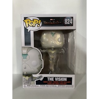 Funko Pop The Vision Marvel Wanda Vision 824 กล่องมีตำหนิเล็กน้อย