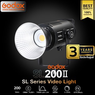 Godox LED SL200II 200W 5600K White Ver. Bowen Mount - รับประกันศูนย์ Godox Thailand 3ปี ( SL-200 II )