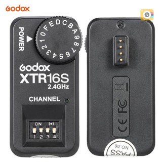 [M27] Godox XTR-16S 2.4G ตัวรับสัญญาณแฟลช รีโมตคอนโทรล ระบบไร้สาย X-system สําหรับ VING V860 V850