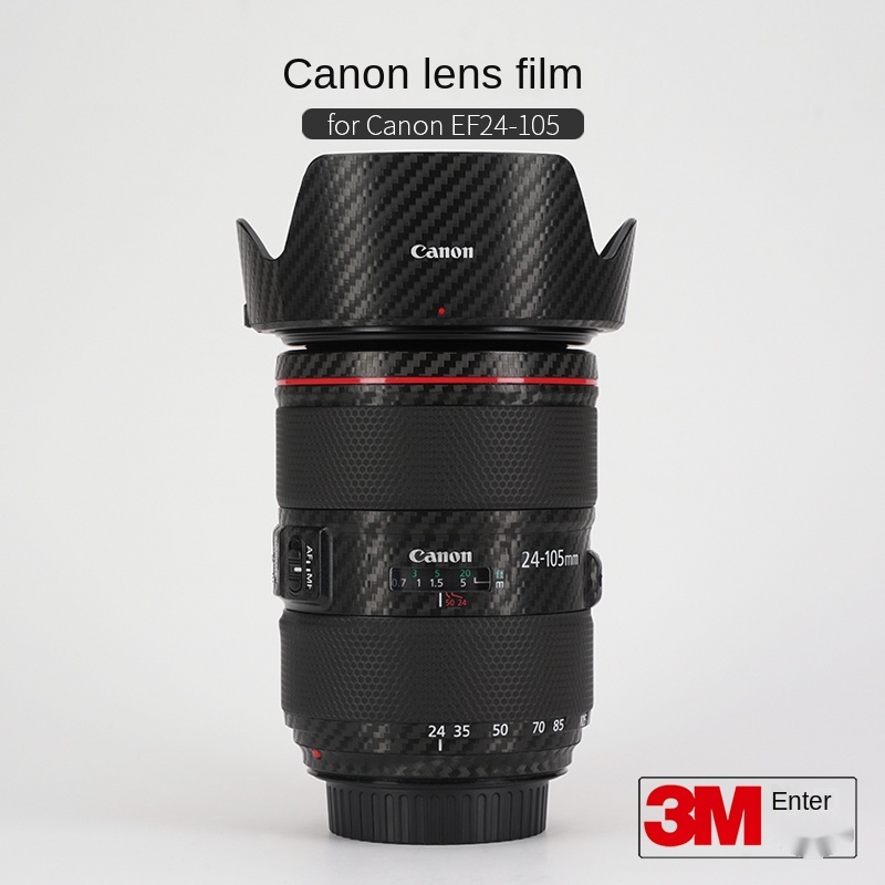 ฟิล์มสติกเกอร์ ป้องกันเลนส์กล้อง สําหรับ canon EF24-105F4 24105 3M G2