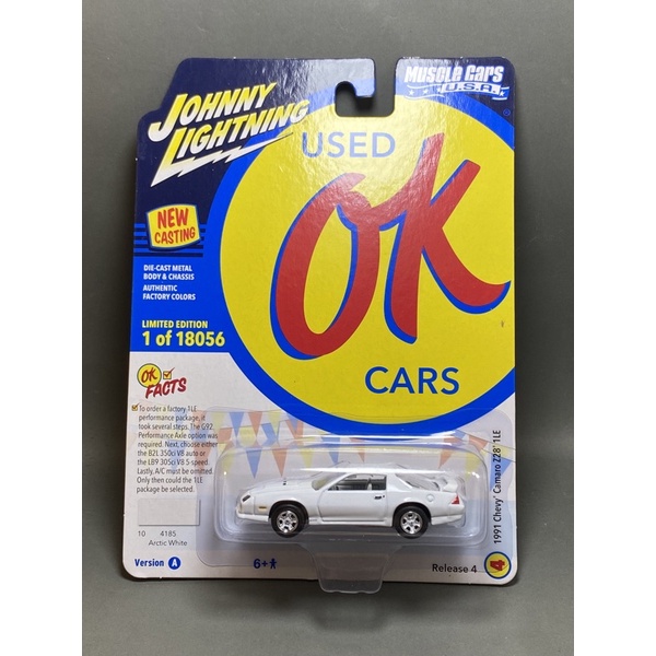 Johnny Lightning 1991 Chevy Camaro Z28 รถโมเดล 1/64 สเกล
