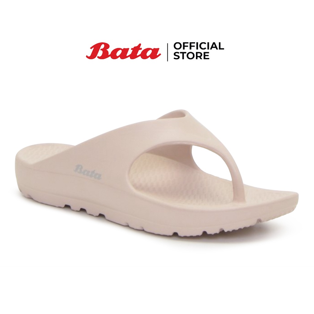*Best Seller* Bata Women's Thongs Flats รองเท้าแตะสำหรับผู้หญิง รุ่น Simple สีเบจ 5718421