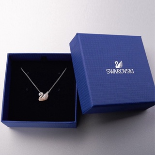 ICONIC SWAN Fashion Gradient Color Necklace Female Clavicle Chain Valentines Day Birthday Gift
