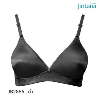 Jintana เสื้อชั้นใน (ไม่เสริมโครง)  Basic Bra รุ่น JB2856 สีดำ