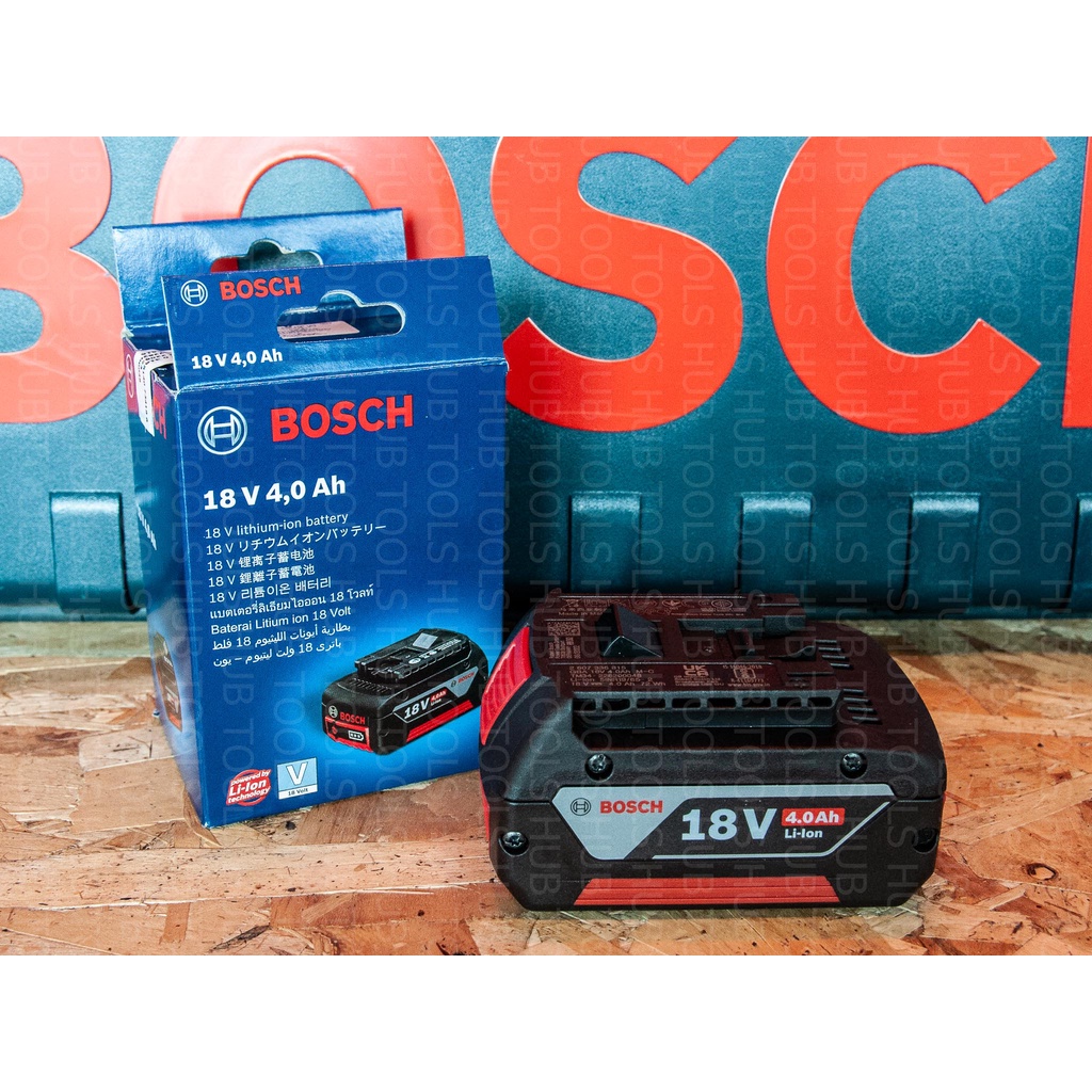 แบตเตอรี่ BOSCH GBA 18V 4.0AH PROFESSIONAL #1600A028TS (ของแท้)
