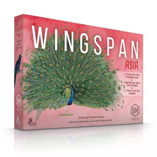 Wingspan Asia บอร์ดเกมแท้ คู่มือภาษาอังกฤษ