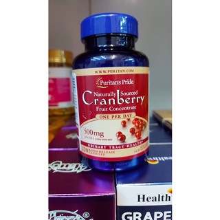 Puritans Pride One A Day Cranberry 500 mg 120 Capsules