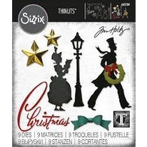 Sizzix Thinlits Die Set 9PK - Vault Series: Christmas 2021 by Tim Holtz