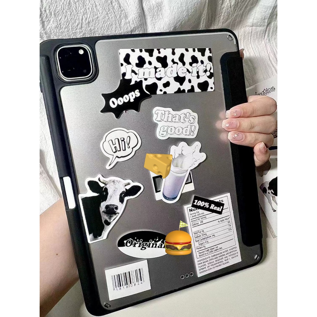 เคสไอแพด for gen10 GEN11 air4 air5  gen5 gen6 air6 11 M2/M3 gen9 gen8 gen7 10.2 วัสดุอะคริลิค case mini6 mini7 Pro 11