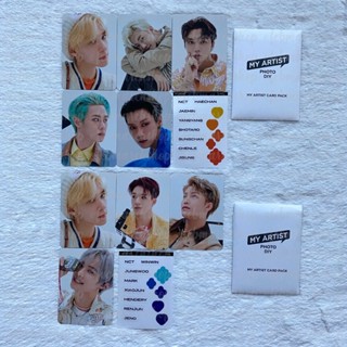 พร้อมส่ง nct 2020 my artist card pack เจโน่ แจมิน จีซอง มาร์ค วินวิน เตนล์ จอห์นนี่ (my artist photo diy)