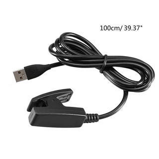 Aaur 100 ซม.39 นิ้วสีดําสายชาร์จสําหรับผู้เบิกทาง Garmin 235 35 230 630 735XT Smartwatch อุปกรณ์เสริมสําหรับ Approach S2