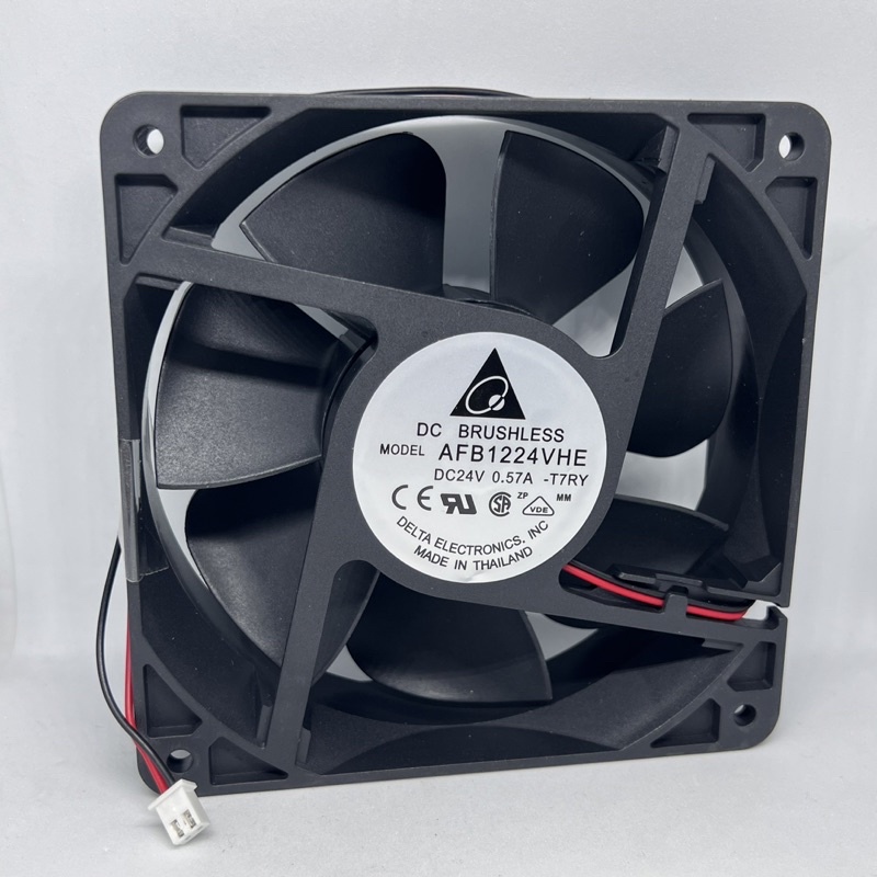AFB1224VHE พัดลมขนาด 120x120x38MM ไฟ 24VDC 0.57A – goozaa.com new