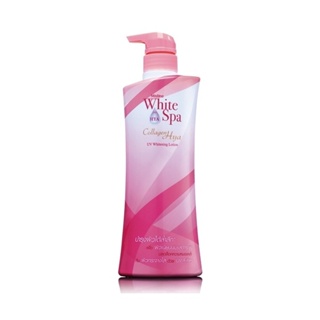 มิสทิน ไวท์ สปา คอลลาเจน ไฮยา ยูวี ไวท์เทนนิ่ง โลชั่น 400มล Mistine White Spa Collagen Hya UV Whitening Lotion 400ml