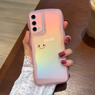 เคสโทรศัพท์มือถือ แบบใส กันกระแทก ลายหน้ายิ้ม สําหรับ Realme GT Master Edition