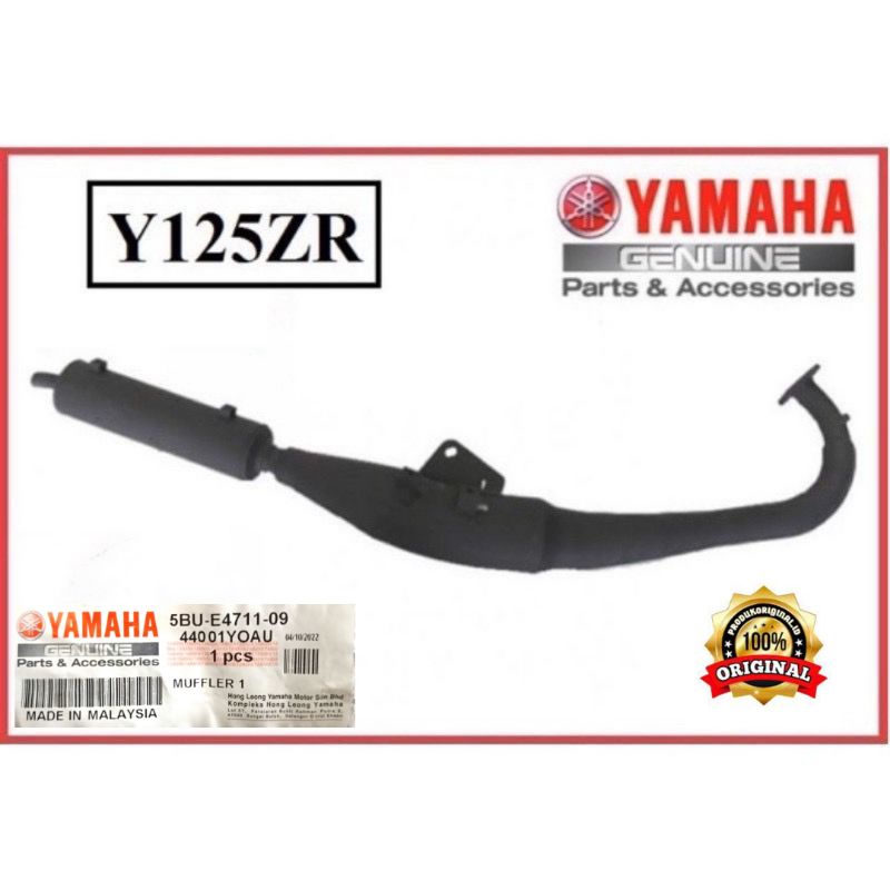Y125ZR Y125Z Y125 125Z ท่อไอเสีย Ezos ท่อ Exos Yamaha