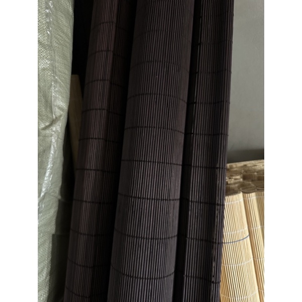 ตกแต่งบ้าน [ลดแรง🔥] หลุดคิวซีสีโอ๊ค มู่ลี่ไม้ไผ่ ใช้งานได้ปกติ ส่งด่วน สั่งเลย