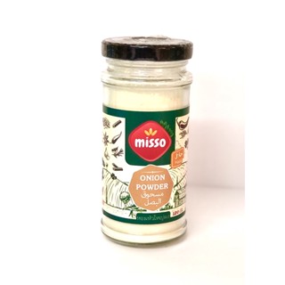 Onion Powder(Misso Brand) 120g  หอมหัวใหญ่ผง (ตรา มิซโซ) 120 กรัม