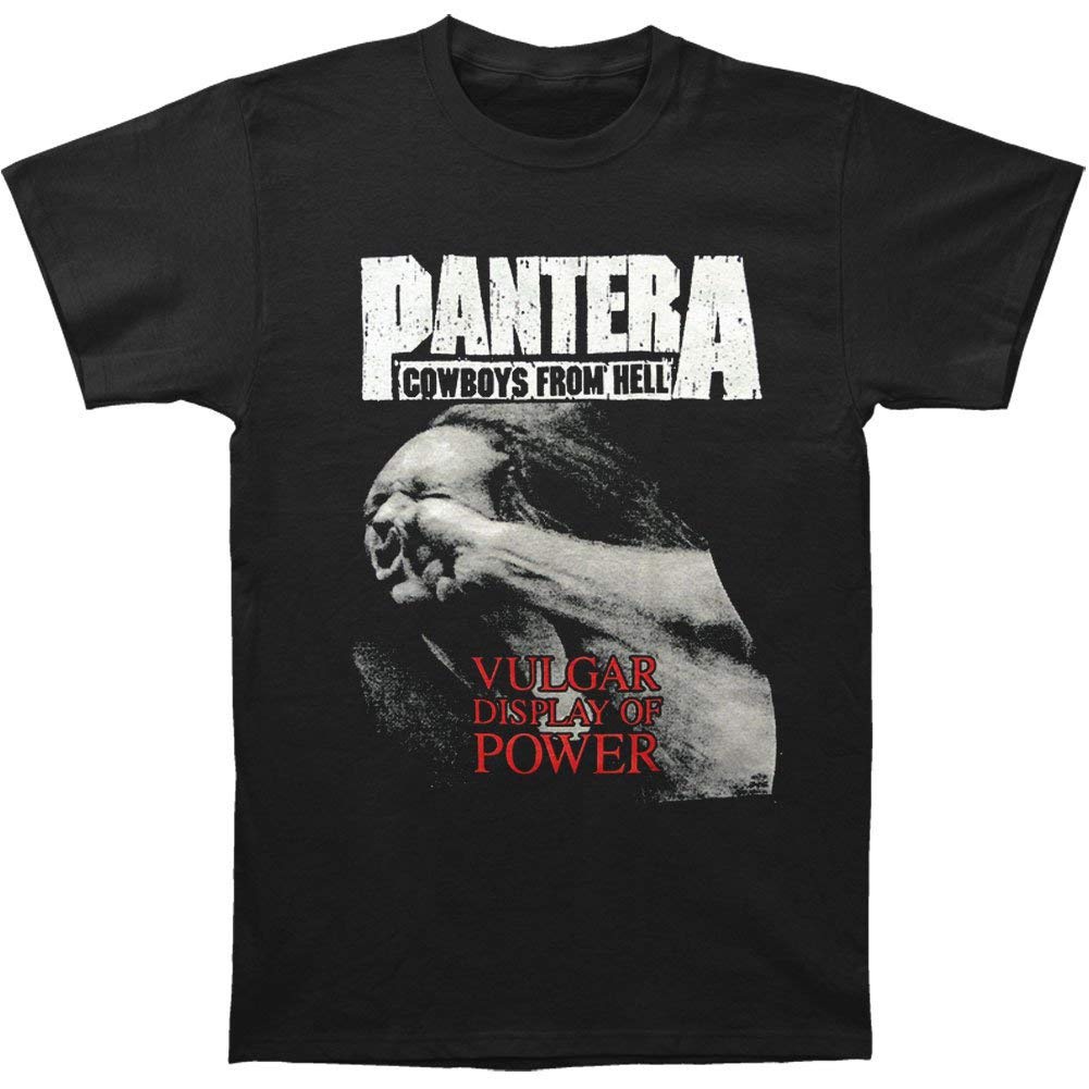 [COD] เสื้อยืดผ้าฝ้าย 100% พิมพ์ลาย Wsnd Pantera Vulgar Display Of Power พลัสไซซ์ แฟชั่นผู้ชาย ไซซ์ XS-