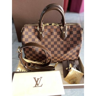 กระเป๋าlouis​ vuitton​speedy​30แท้​💯​ส่งฟรีมีของแถมused