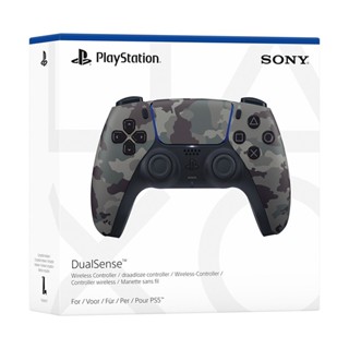 PlayStation 5 DualSense Wireless Controller - Grey Camo จอยPS5 ลายทหาร