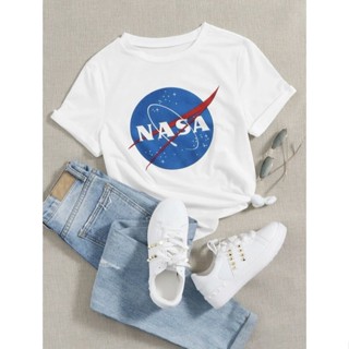 NASA ยูนิเซ็กซ์ สุนทรียศาสตร์ แถลงการณ์ TSHIRT TEES ^J5_37