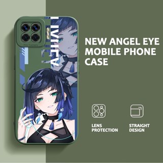 เคสโทรศัพท์มือถือ TPU นิ่ม ป้องกันเลนส์ กันกระแทก ปิดด้านหลัง ลาย Angel Eyes สําหรับ OPPO A93 F17 Pro Reno4 F Reno 4 Lite