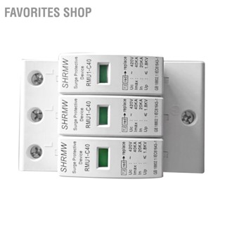 Favorites Shop House Surge Protector Plastic Anti Corrosion DIN Rail Protective PV for Home