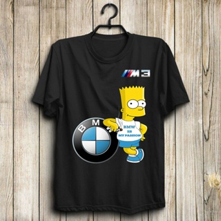 [COD] เสื้อยืดแขนสั้นลําลอง ผ้าฝ้าย 100% พิมพ์ลาย Bmw M3 E30 E36 E46 E90 E92 E93 F80 พลัสไซซ์ ของขวัญวัน