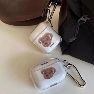 เคสหูฟัง กันกระแทก ลายตุ๊กตาหมีเท็ดดี้ สําหรับ airpods3 2