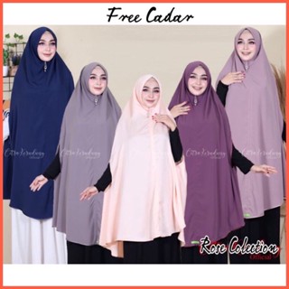 Khimar Syari Antem ชุดผ้าคลุมหน้า เกรด A หรูหรา ไม่ใช้แผ่นรอง