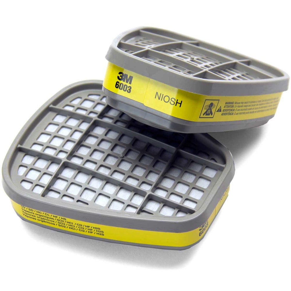 ORGANIC/ORGANIC AIR FILTER สําหรับ MASK 2 FILTER 3M 6003