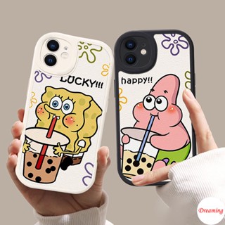 เคสสำหรับ VIVO Y16 Y22 Y22S Y55 Y75 Y33S Y21S Y21A Y21 Y33T Y21T Y53S Y51 Y51A Y31 Y20 Y20i Y12S Y12A Y20s G Y15S Y15A Y30 Y50 Y30i รูปไข่ Big Eye Soft เคสโทรศัพท์ Motif Milk Tea Happy Lucky