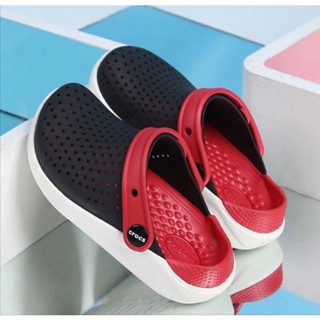 รองเท้าของเด็กลำลองแฟชั่นสไตล์ Crocs LiteRide Clog สุดฮิตน้ำหนักเบาใส่