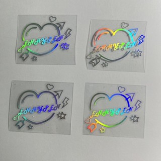 สติ้กเกอร์ติดเเท่งไฟEnhypen(โฮโลแกรมสะท้อนเเสง)