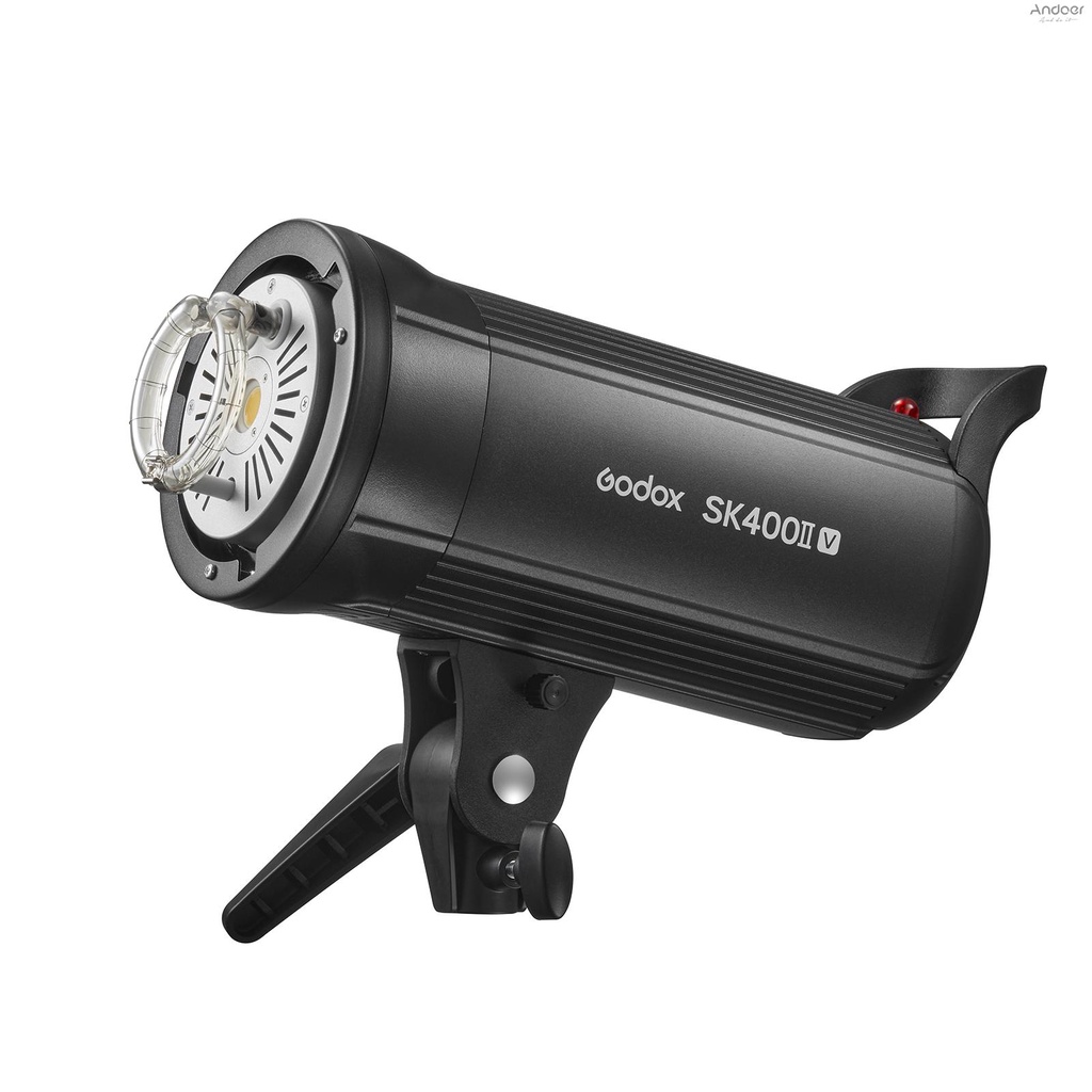 [A58] Godox SK400II-V ไฟแฟลชสตูดิโออัพเกรด 400Ws พลังงาน 5600±200K ระบบไร้สาย 2.4G พร้อมไฟ LED สําหร