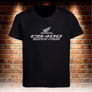 [COD]Mowei7 {พร้อมส่ง} เสื้อยืดผ้าฝ้าย 100% พิมพ์ลาย Honda Cb400 พลัสไซซ์ แฟชั่นผู้ชาย ของขวัญคริสต์มาสS-5XL