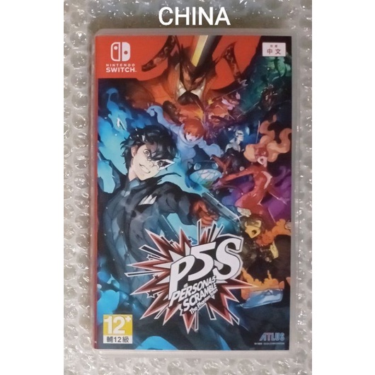 P5S PERSONA 5 SCRAMBLE The Phantom Strikers CHINA NINTENDO SWITCH P5 S PERSONA5 Striker Striger SW C