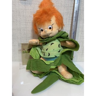 ตุ๊กตา Flintstones Nanco 1990 พร้อมชุดสุนัข barney หายากทั้งคู่ค่ะ น่ารัก ของอเมริกา สภาพ96%