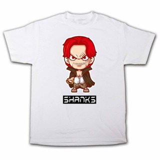 เสื้อยืดสําหรับผู้ชาย❦I.Anime One Piece Shanks Shirt (OP49) เสื้อยืดสําหรับผู้ชาย/เสื้อยืดสําหร 4dA_09