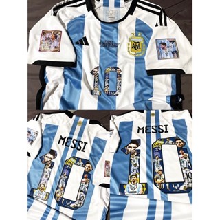 Argentina 2022 Special Gold Champion เสื้อทีมชาติอาร์เจนตินารุ่นฉลองแชมป์