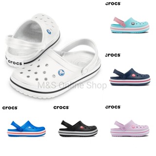 Buy 1 pair get 2 Jibbitzs free รองเท้า CROCS Crocband Kids Clog Unisex ถูกกว่าshop ✨(สินค้าพร้อมจัดส่งจากไทย)✨