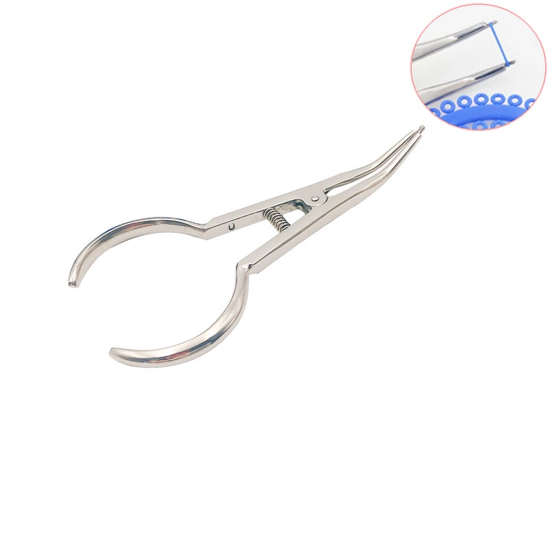 Durable Dental Orthodontics Separator Placing Circle Pliers Elastic