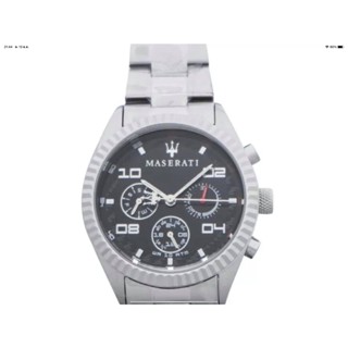 นาฬิกา MASERATI MENS R8853100012 COMPETIZIONE MULTIFUNCTION พร้อมกล่อง (ใหม่)