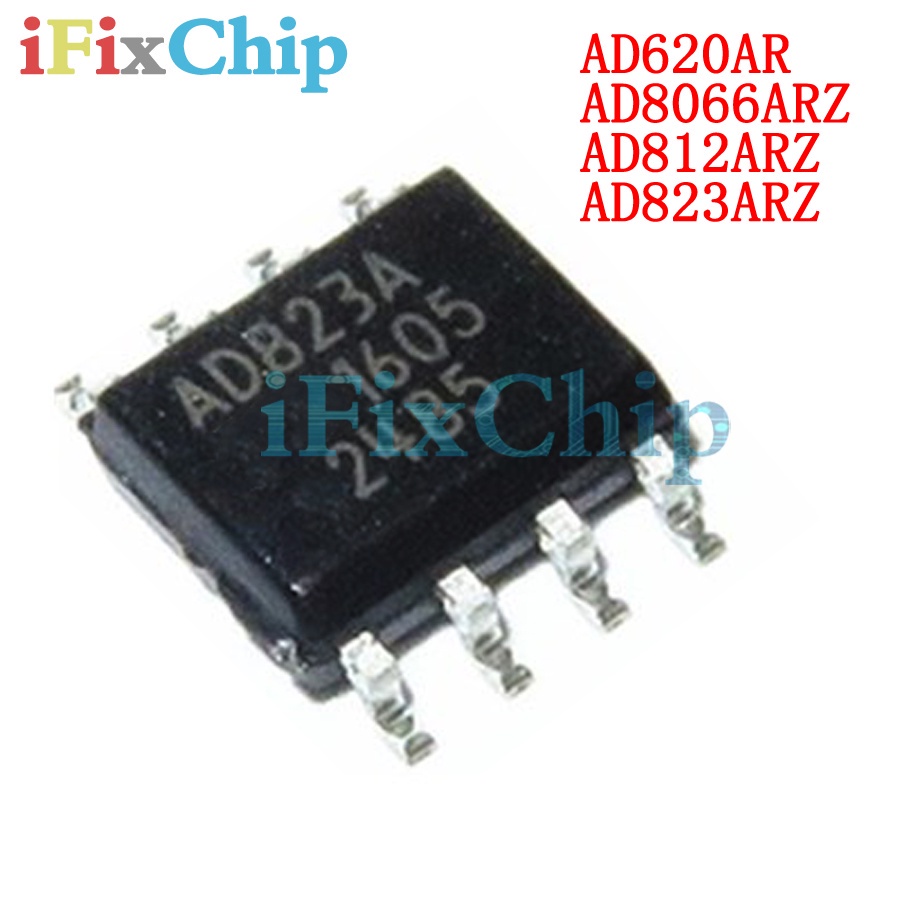 5 ชิ้นใหม่เอี่ยม AD620AR AD8066ARZ AD812ARZ ADA823ARZ SOP AD620 AD8066 AD812