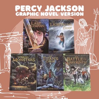 หนังสือชุด Percy Jackson: Graphic Novel Version ภาคการ์ตูน หนังสือเด็กภาษาอังกฤษ