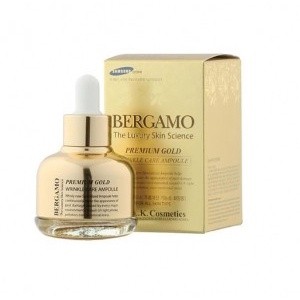 Bergamo Luxury Gold Collagen &amp; Caviar 30ml.  เบอร์กาโม่ทองคำ