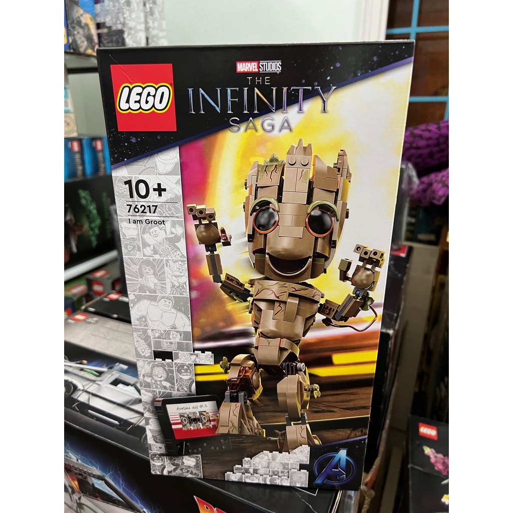 Lego 76217 [ ของแท ้ ] - Super Heroes - ฉันคือ Groot