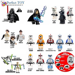 ของเล่นบล็อกตัวต่อ Star Wars Clone Trooper Scout Leia Griffith Darth Vader สําหรับเด็ก